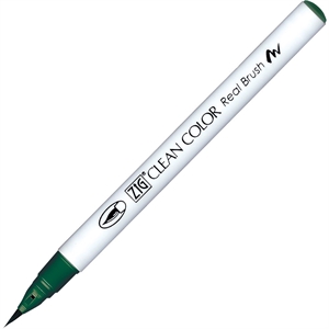 ZIG Clean Color Pensel Pen 405 Donkergroen