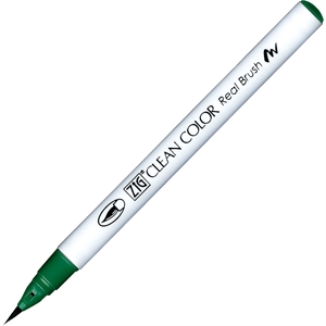 ZIG Clean Color Pensel Pen 414 bosgroen
