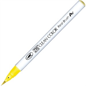 ZIG Clean Color Penseel Pen 501 Middengeel