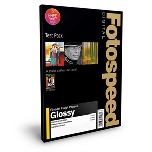 Fotosnelheid Fine Art GlossY - A4, 9 vellen