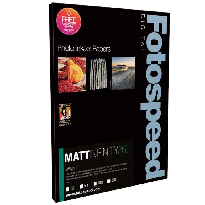 Fotospeed Matt Infinity 265 g/m² - A3, 25 vellen