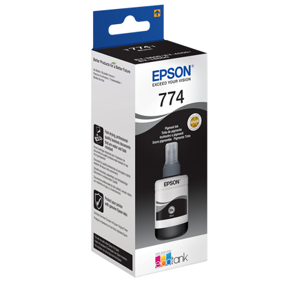 Epson T741 pigment black inktfles