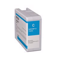 Epson Cyan Inktpatronen voor Epson C6000 en C6500 - 80 ml