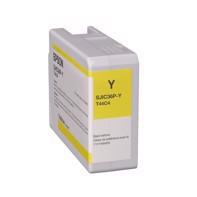 Epson Yellow Inktpatronen voor Epson C6000 en C6500 - 80 ml