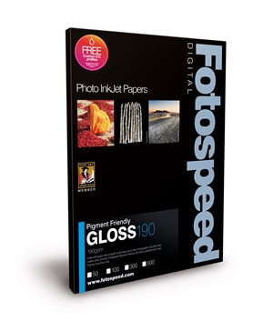 Fotosnelheid PF Gloss 190 g/m² - A2, 50 vellen